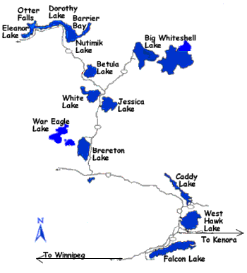 Whiteshell Park Map